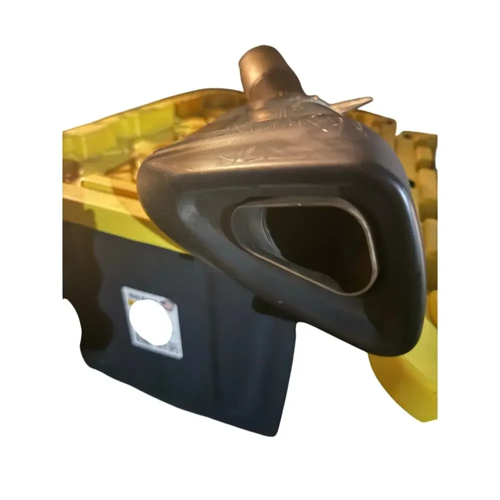 . motorcycle exhaust system, specifically an SC-Project exhaust for an Aprilia